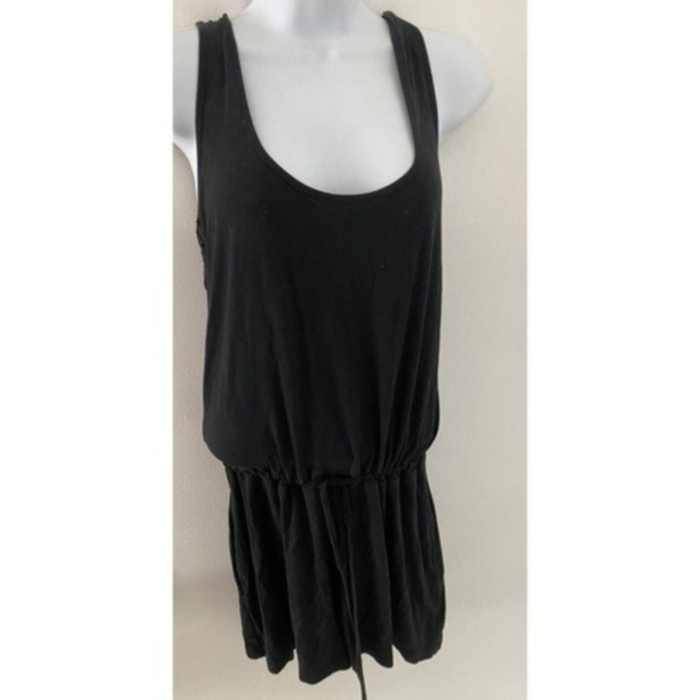 - William B Short Romper With Crochet Detail On back‎